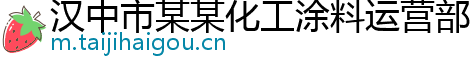 汉中市某某化工涂料运营部